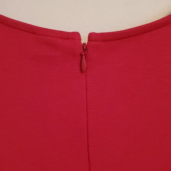 👗Old Navy Sleeveless Ruffle-Trim Sheath Dress for Women Pink Tangiers NWT👗 - Picture 7 of 8